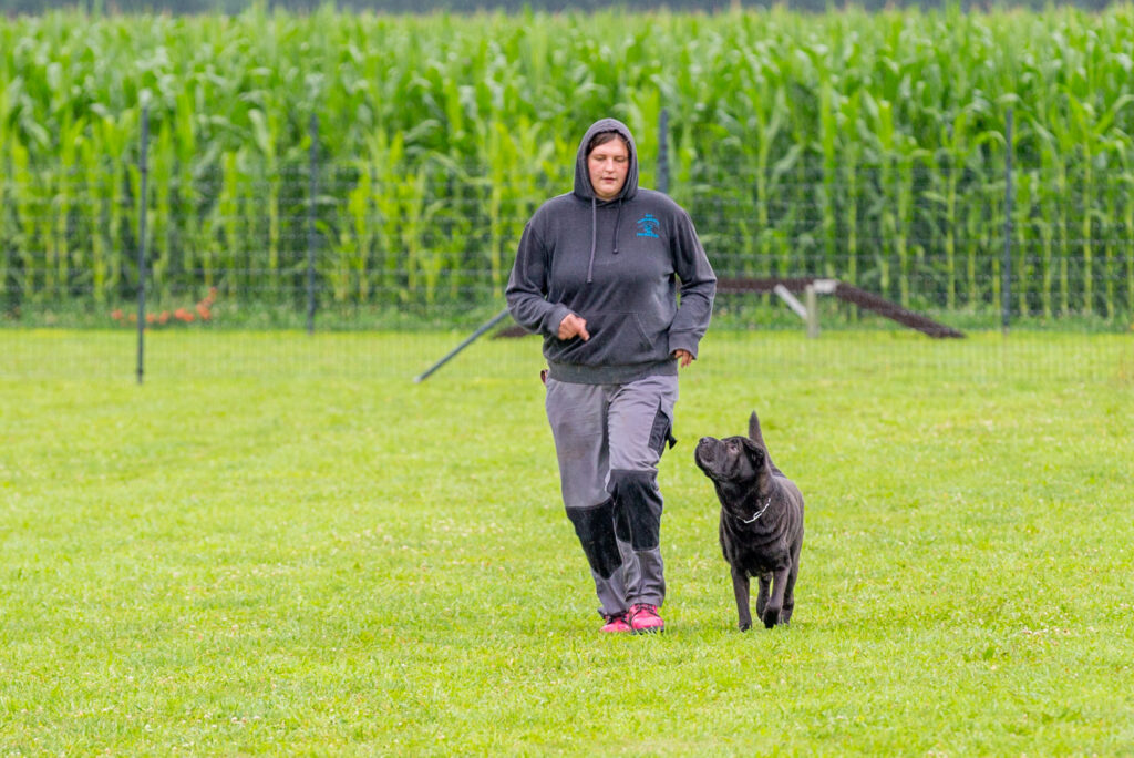 Ragnar und Katharina beim Training